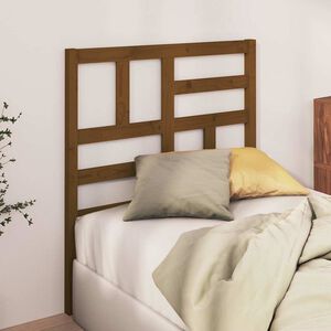 vidaXL S&auml;ngynp&auml;&auml;ty hunajanruskea 96x4x104 cm t&auml;ysi m&auml;nty