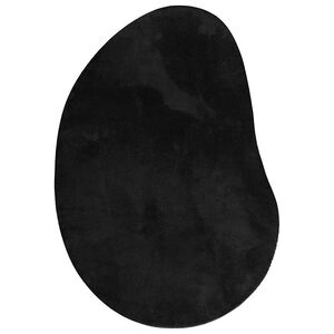 vidaXL Matto Musta 100 x 200 cm Polyesteri
