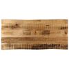 vidaXL P&ouml;yt&auml;levy el&auml;v&auml; reuna 90x40x3,8 cm t&auml;ysi karkea mangopuu