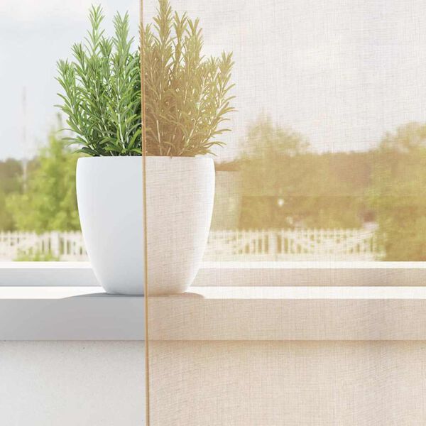 vidaXL Voileeverhot tangotaskuilla 2 kpl hiekkaa