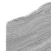 vidaXL Päätylevy päätyllä Harmaa Sonoma 75 cm Tekninen puu