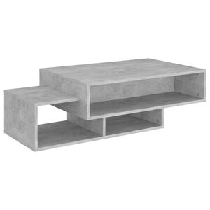 vidaXL Sohvap&ouml;yt&auml; betoninharmaa 105x55x32 cm tekninen puu