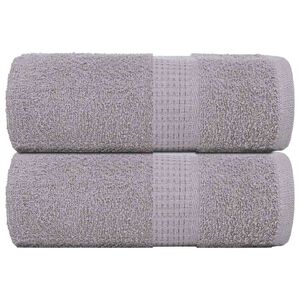 vidaXL Pesupyyhkeet SAMPAKKO 2 kpl harmaa 30x30 cm 360 gsm