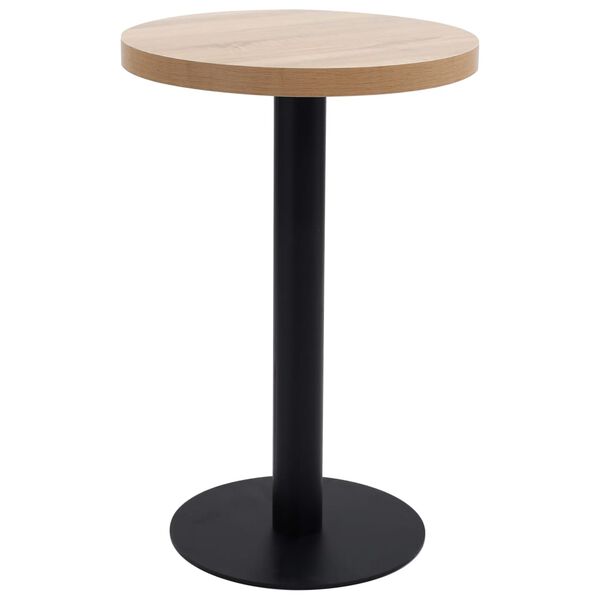 vidaXL Bistrop&ouml;yt&auml; vaaleanruskea 50 cm MDF