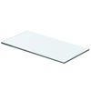 vidaXL Hyllypaneeli Kirkas Lasi 40x15 cm