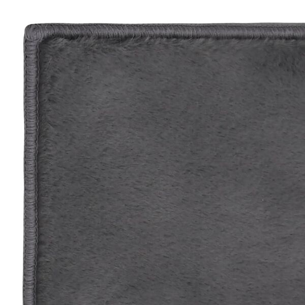 vidaXL Matto j&auml;niksen tekoturkis 180x270 cm antrasiitti