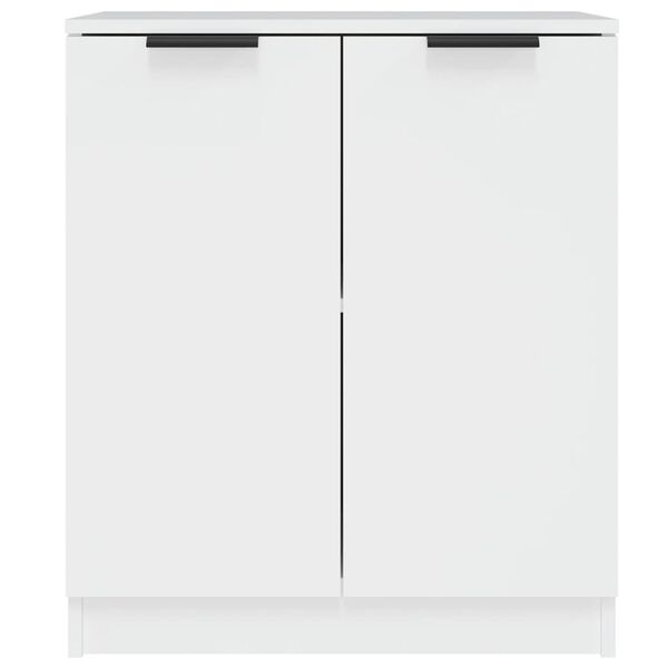 vidaXL Senkki valkoinen 60x30x70 cm tekninen puu