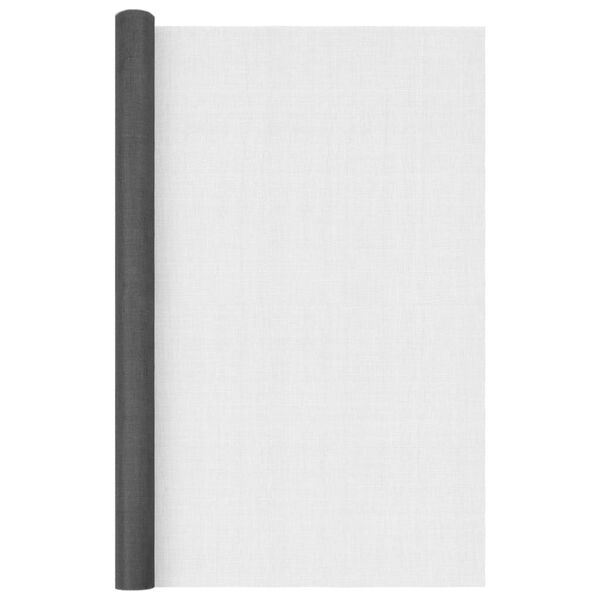 vidaXL Verkkosuoja lasikuitu 80x1000 cm musta