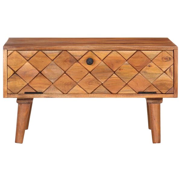 vidaXL Sohvap&ouml;yt&auml; 68x68x38 cm t&auml;ysi akaasiapuu