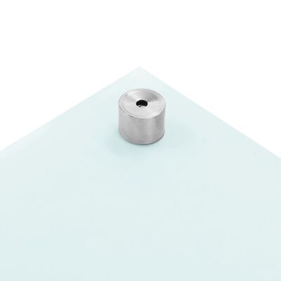 vidaXL Keittiön roiskesuoja valkoinen 70x60 cm karkaistu lasi