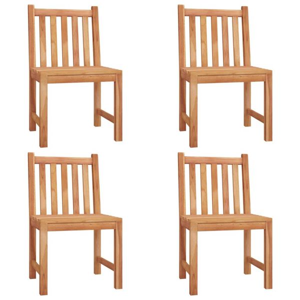 vidaXL 5-osainen Puutarharuokailuryhmä täysi tiikki