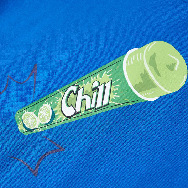 Lasten T-paita kirkas sininen 92