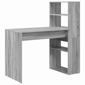 vidaXL P&ouml;yt&auml; Harmaa Sonoma Tekninen puu 113 x 54 x 120 cm