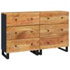 vidaXL Senkit 2 kpl 60x33x75 cm t&auml;ysi akaasiapuu