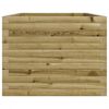 vidaXL Kukkalaatikko 90x60x46 cm kyll&auml;stetty m&auml;nty