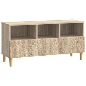 vidaXL TV-kaappi 102 x 34,5 x 50 cm Sonoma-tammi Tekninen puu