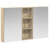 vidaXL Kylpyhuoneen kaappisetti 3 kpl 80 x 10,5 x 50 cm Tekninen puu
