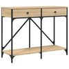 vidaXL Sohvap&ouml;yt&auml; Sonoma-tammi 100x39x78,5 cm tekninen puu