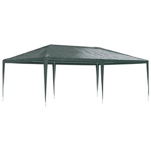 vidaXL Ammattilaisten juhlateltta 4x6 m vihre&auml; 90 g/m&sup2;