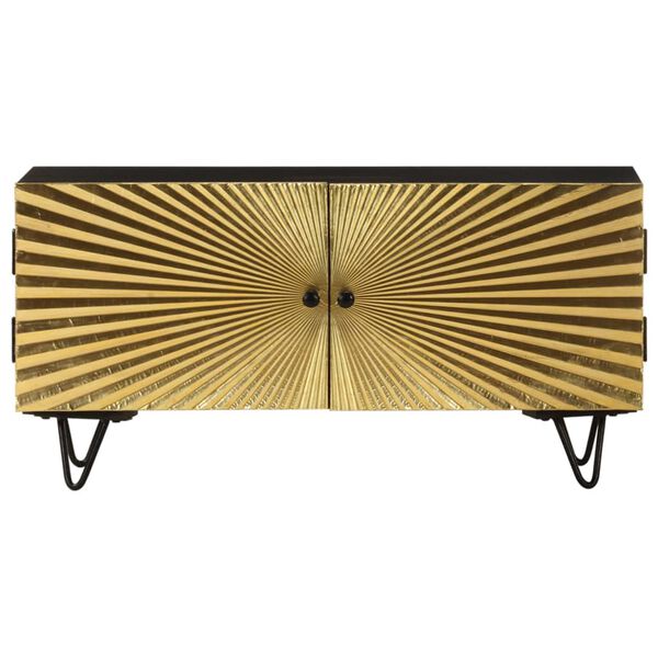 vidaXL TV-kaappi 90x30x45 cm täysi mangopuu