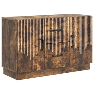 vidaXL Sivup&ouml;yt&auml; Savutammi 89 x 34,5 x 57 cm Tekninen puu