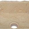 vidaXL Pesuallas kerma 30x30x13 cm marmori
