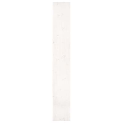 vidaXL Kirjahylly/tilanjakaja valkoinen 80x30x199,5 cm täysi mänty