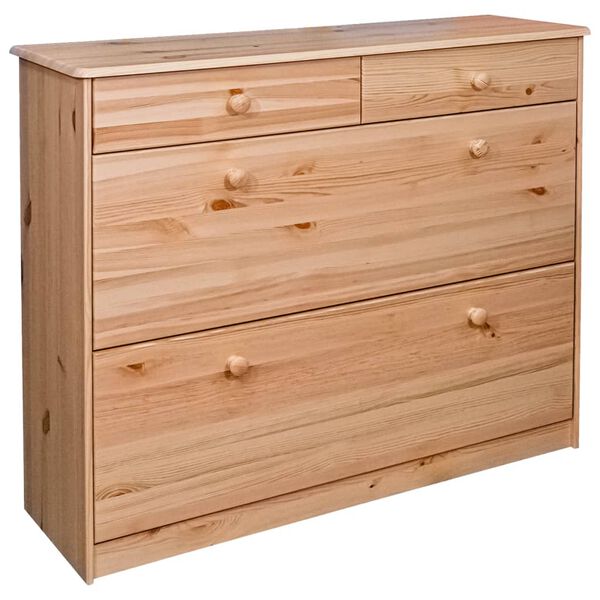 vidaXL Kenk&auml;kaappi 2 lokerolla 113x35x89 cm t&auml;ysi m&auml;nty