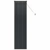 vidaXL Venetsialaiset Verhot Musta 175 x 50 cm Alumiini