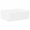 vidaXL Pesuallas 40x30x13 cm keraaminen valkoinen