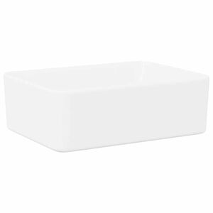 vidaXL Pesuallas 40x30x13 cm keraaminen valkoinen