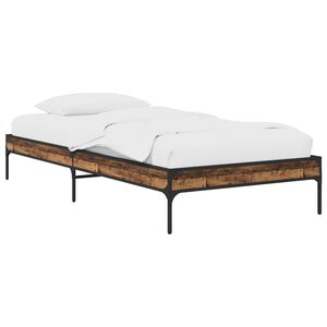 vidaXL S&auml;ngyn runko Vanha puu 80 x 200 cm Tekninen puu