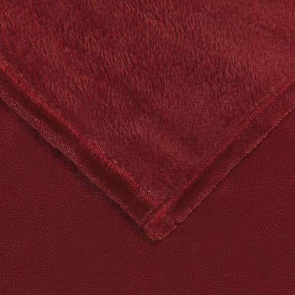 vidaXL Heittop&auml;&auml;llys 6 pcs Bordeaux punainen 130 x 150 cm Fleese