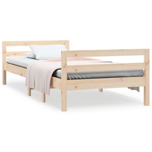 vidaXL S&auml;ngynrunko ilman patjaa 80x200 cm t&auml;ysi m&auml;nty