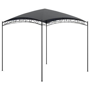 vidaXL Huvimaja 3x3x2,65 m antrasiitti 180 g/m&sup2;