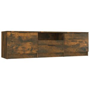 vidaXL TV-taso savutammi 140x35x40 cm tekninen puu
