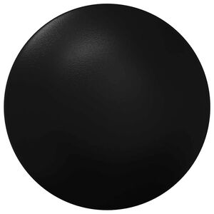 vidaXL Futispelip&ouml;yd&auml;n p&auml;&auml;lliset 10 pcs Musta 1,9 x 1,9 x 1,6 cm PP