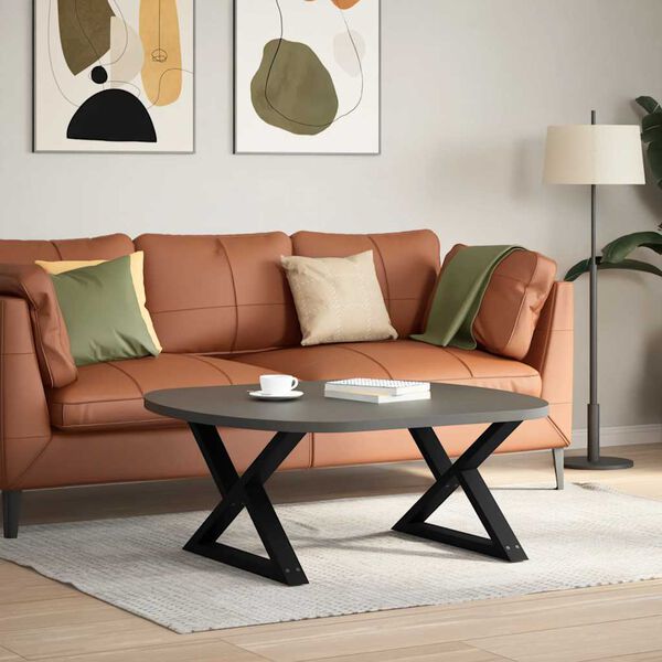 vidaXL Sohvap&ouml;yd&auml;n jalat 2 kpl musta 70x(42-43,3) cm ter&auml;s