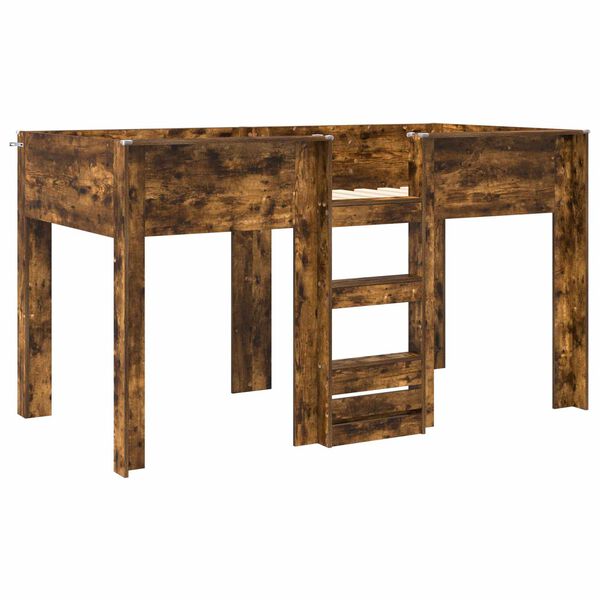 vidaXL Kerross&auml;nky Lapset Savup&auml;hkin&auml; 100 x 200 cm Tekninen puu