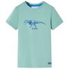 Lasten T-paita vaalea khaki 140