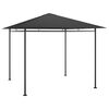 vidaXL Huvimaja 3x3x2,7 m antrasiitti 180 g/m&sup2;