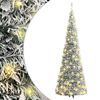 vidaXL Luminen pop-up tekojoulukuusi 200 LED-valoa 210 cm