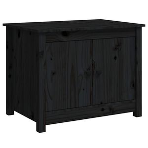 vidaXL Sohvap&ouml;yt&auml; musta 71x49x55 cm t&auml;ysi m&auml;nty