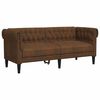 vidaXL Sohva Ruskea 182,5 x 74,5 x 74,5 cm Polyesteri