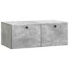 vidaXL Sein&auml;lle asennettava TV-kaappi 78,5 x 41 x 30 cm Betoninharmaa