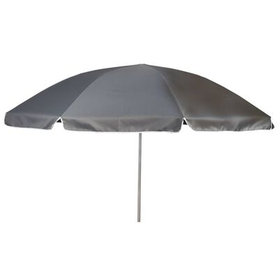 Bo-Camp Päivänvarjo 165 cm harmaa