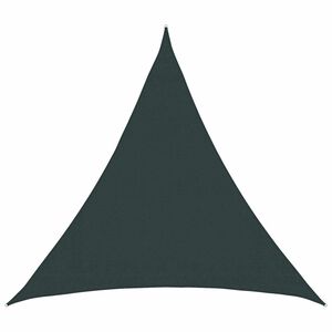 vidaXL Aurinkovarjolaudat 2 x 2 x 2 m HDPE Kolmiomainen Tummanvihre&auml;