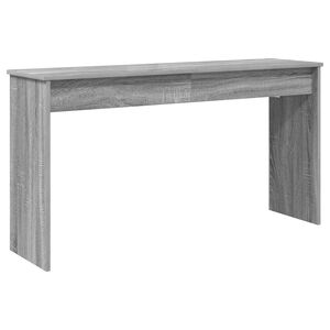 vidaXL N&auml;pp&auml;imist&ouml;jalusta Harmaa Sonoma 120 x 32 x 64 cm Tekninen puu