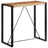 vidaXL Baarip&ouml;yt&auml; 110x55x110 cm kierr&auml;tetty t&auml;yspuu