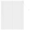 vidaXL Venezia-verho Valkoinen 150 x 110 cm Polyvinyylikloridi